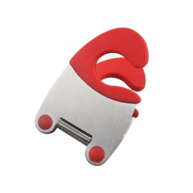 Stainless Steel Pot Spoon Holder (Color: Red)
