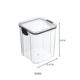 Food Storage Container With Lid (Capacity: 950ml)
